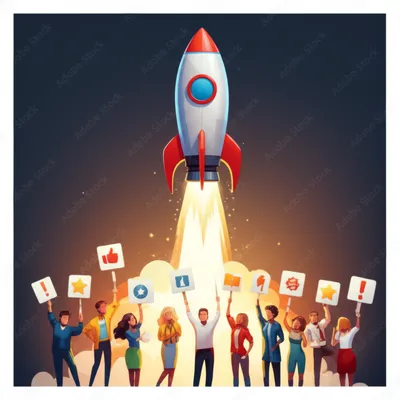 Illustration hyping - Image 1