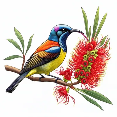 Hình ảnh minh họa honeyeater