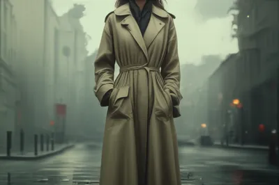 Illustration trenchcoats - Image 1