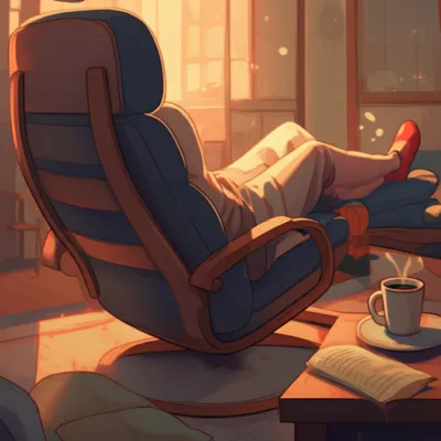 Illustration recliner - Image 1