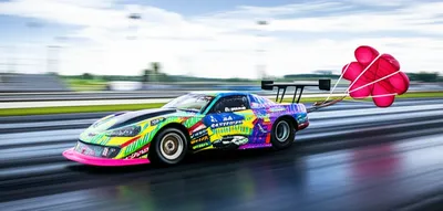 Illustration dragster - Image 1