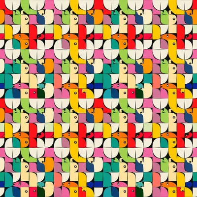 Illustration tessellating - Image 1