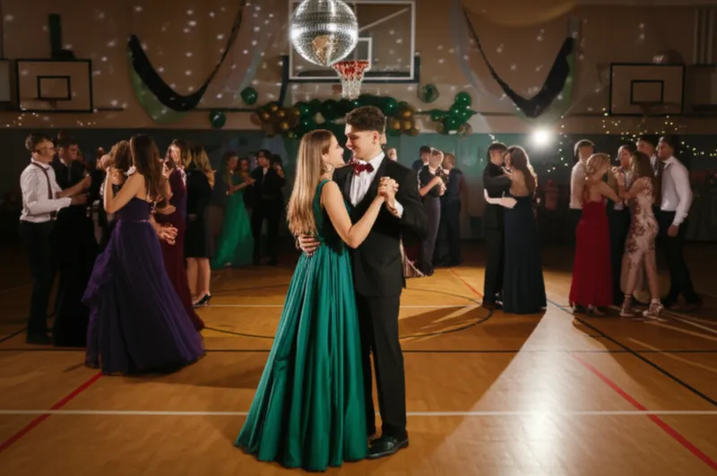 Illustration visuelle du mot « promenade » - Bal de fin d'année, bal de promo