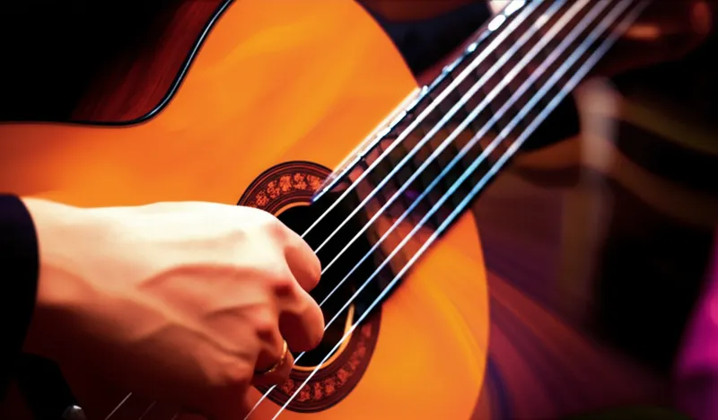 Ilustración visual de toques: Parte de guitarra - Imagen 1