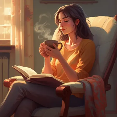 Illustration contented - Image 1