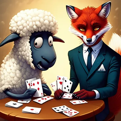 Illustration euchre - Image 1