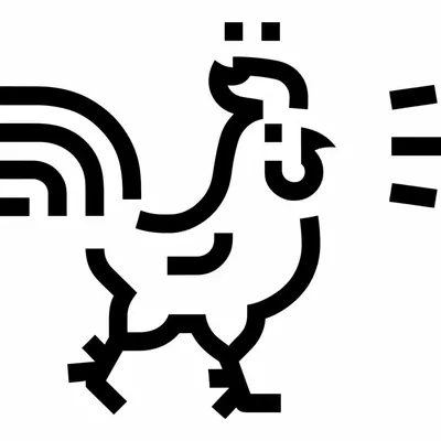 Illustration cock - Image 1