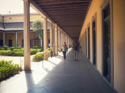 Illustration colonnade - Image 1