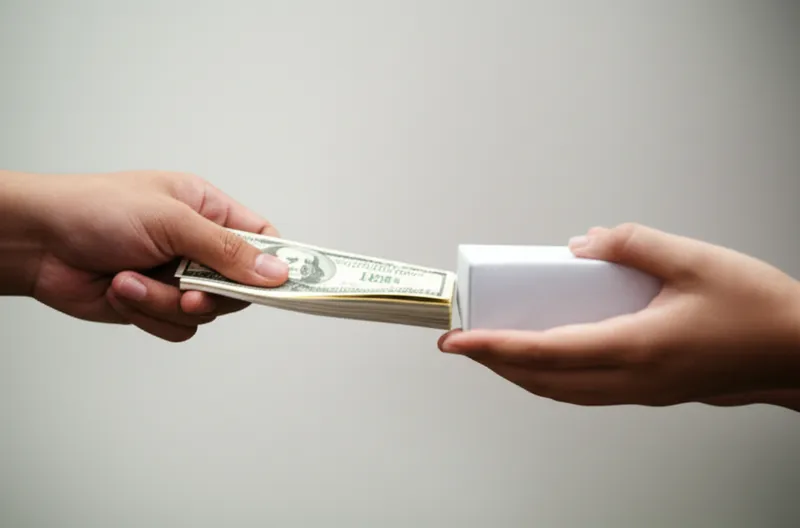 Illustration visuelle du mot « paid » - Payé