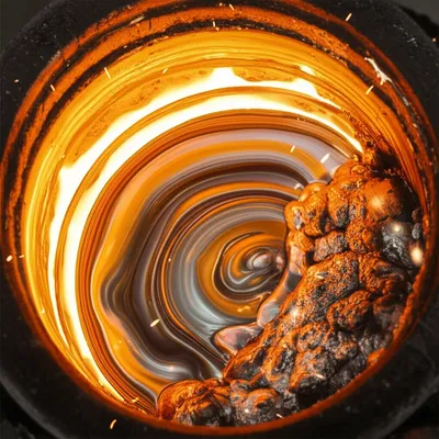 Illustration smelted