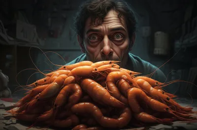 Illustration prawns - Image 1