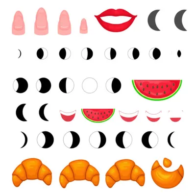 Illustration lunules - Image 1