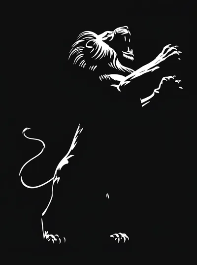 Illustration rampant