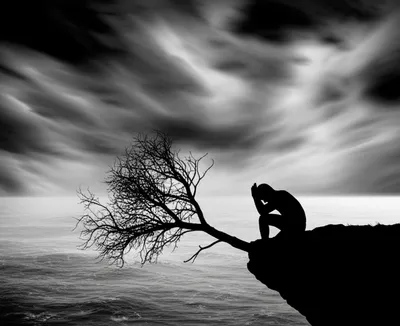 Illustration despairing - Image 1