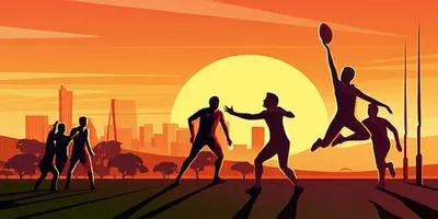 Illustration footballs - Image 1