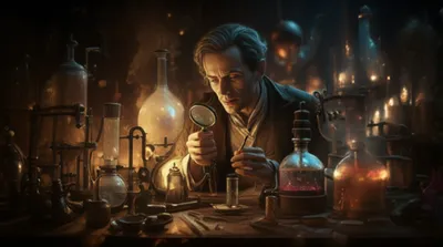 Illustration chemists - Image 1