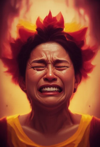 Illustration cackled - Image 1