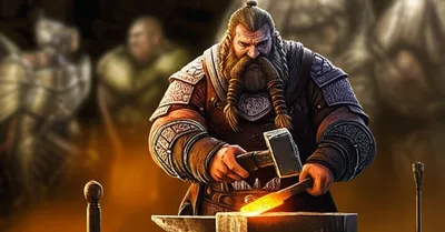 Illustration dwarf - Image 1