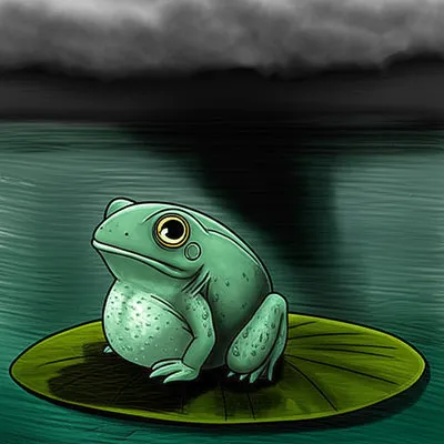 Illustration croaked - Image 1