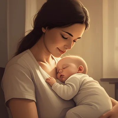 Illustration motherhood