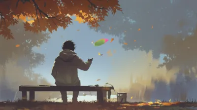 Illustration throw - Image 1