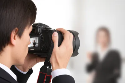 Illustration visuelle du mot « photographer » - Photographe