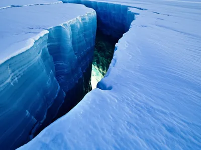 Illustration crevasse