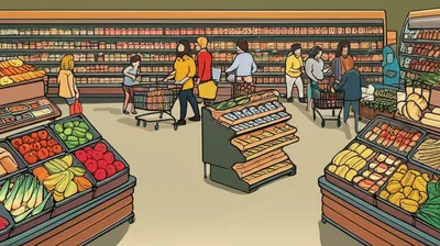 Illustration grocery - Image 1