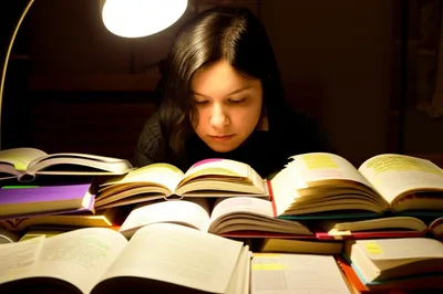 Illustration studious - Image 1