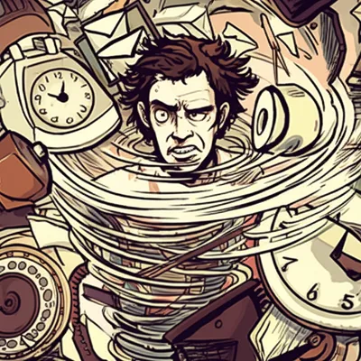 Illustration harried - Image 1