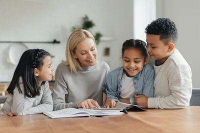 Illustration governess