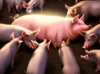 Illustration brimming - Image 1