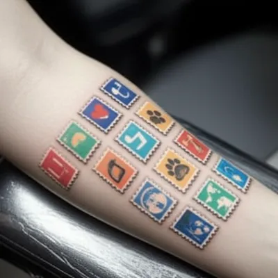 Illustration stamps - Image 1