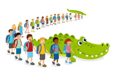 Illustration crocodiles - Image 1