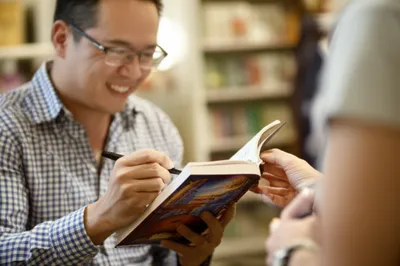 Illustration autographed