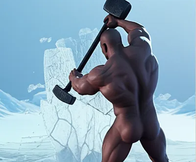 Illustration sledging - Image 1