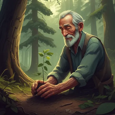 Illustration father - Image 1