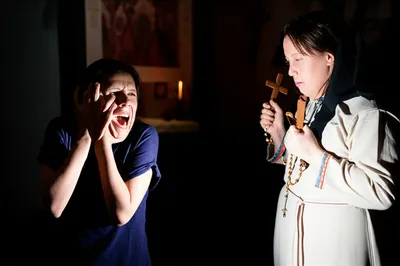 Illustration exorcism