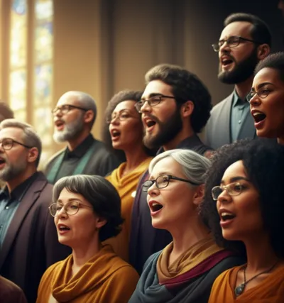 Illustration choristers