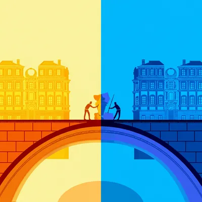 Illustration cohabitation - Image 1