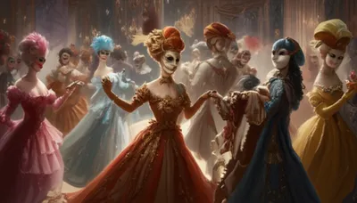 Illustration masqueraded