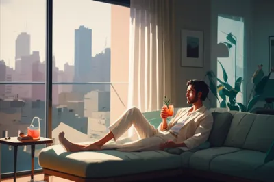 Illustration chill - Image 1