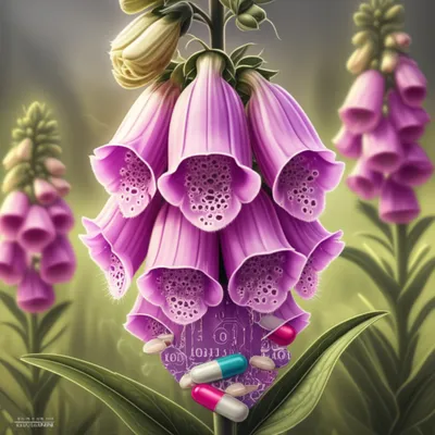 Illustration foxglove