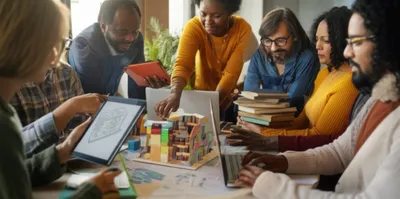 Illustration collaborate