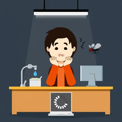 Illustration annoyance