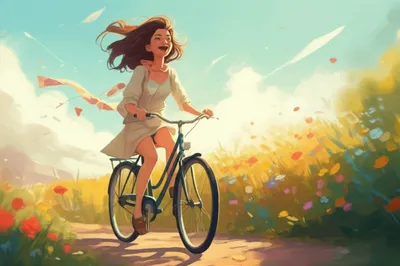 Illustration breezy - Image 1