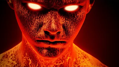 Illustration demonizing