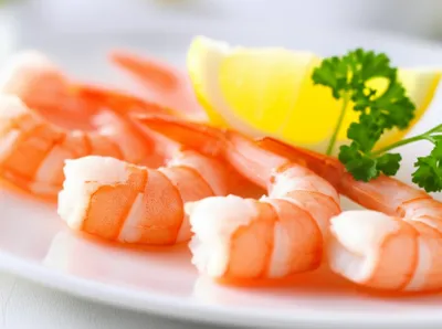 Illustration crevettes