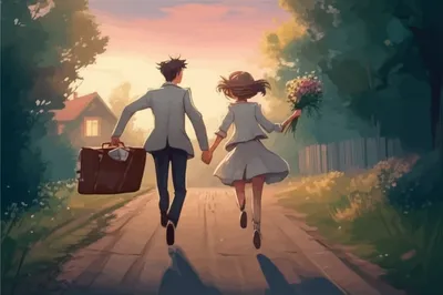 Illustration eloped - Image 1