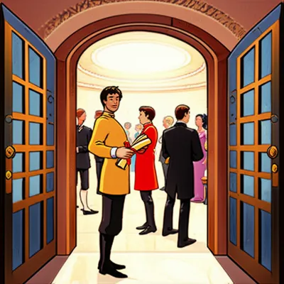 Illustration inviting - Image 1